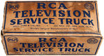 "RCA TELEVISION SERVICE TRUCK" MARX BOXED TOY.