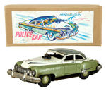 "POLICE CAR MOVING GUN" BOXED TOY.