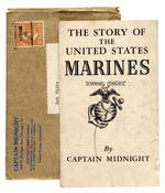 CAPT. MIDNIGHT MARINE CORPS INSIGNIA RING RARE FOLDER PLUS MAILER.