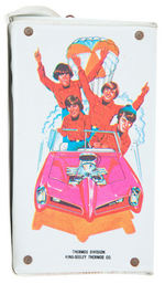 "THE MONKEES" VINYL LUNCH BOX WITH THERMOS VARIETY PAIR.