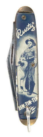 "'RUSTY' RIN-TIN-TIN" POCKET KNIFE.