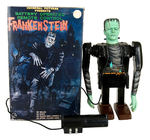 LARGE FRANKENSTEIN (BROWN SHOE VARIETY) MARX REMOTE CONTROLLED BATTERY TOY.