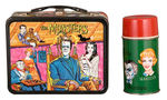 "THE MUNSTERS" METAL LUNCH BOX WITH THERMOS.