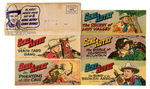 “GENE AUTRY” QUAKER CEREALS PREMIUM COMIC BOOK SET.