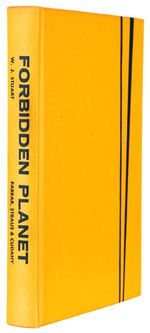 "FORBIDDEN PLANET" FIRST EDITION HARDCOVER BOOK.