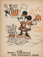 "A MICKEY MOUSE ABC STORY" BOOK.