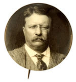 ROOSEVELT 1912 PROGRESSIVE PARTY REAL PHOTO BUTTON.