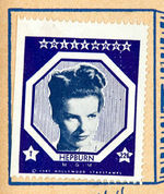 "HOLLYWOOD SCREEN STARS STAMP ALBUM" COMPLETE FIRST EDITION.