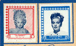 "HOLLYWOOD SCREEN STARS STAMP ALBUM" COMPLETE FIRST EDITION.