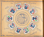 "HOLLYWOOD SCREEN STARS STAMP ALBUM" COMPLETE FIRST EDITION.