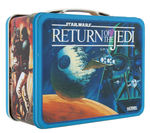 "STAR WARS: THE EMPIRE STRIKES BACK & RETURN OF THE JEDI" UNUSED METAL LUNCHBOX PAIR WITH THERMOSES.