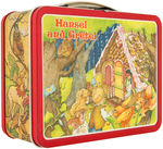 FAIRY TALES METAL LUNCHBOX TRIO (TWO WITH THERMOSES).