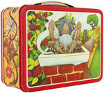 FAIRY TALES METAL LUNCHBOX TRIO (TWO WITH THERMOSES).