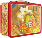 FAIRY TALES METAL LUNCHBOX TRIO (TWO WITH THERMOSES).