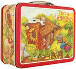 FAIRY TALES METAL LUNCHBOX TRIO (TWO WITH THERMOSES).