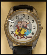 "HAPPY TRAILS! - ROY ROGERS & DALE EVANS" LIMITED EDITION FOSSIL COLLECTORS WATCH SET.