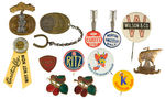 FOOD PRODUCT SMALL ADVERTISING ITEMS EARLY 1900s-1950s.