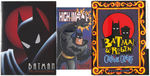 1990s BATMAN ANIMATED SERIES RARE STYLE GUIDES LOT.