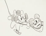 PLANE CRAZY PRODUCTION DRAWING PAIR ATTRIBUTED TO UB IWERKS.