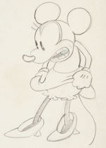 KARNIVAL KID MINNIE MOUSE PENCIL PRODUCTION DRAWING.