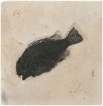 PRISCACARA FISH FOSSIL PLATE.