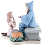 "1994 OFFICIAL DISNEYANA CONVENTION LIMITED EDITION" CINDERELLA & FAIRY GODMOTHER LLADRO FIGURINE.