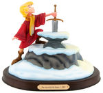 "THE SWORD IN THE STONE" 2002 DISNEYANA CONVENTION LIMITED EDITION SCULPTURE.