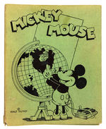 "MICKEY MOUSE" RARE THREE RING BINDER.