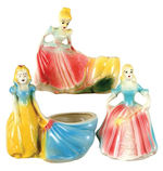 SNOW WHITE/CINDERELLA TRIO BY LEEDS CHINA COMPANY.