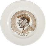 "JOHN F. KENNEDY/JANUARY 20, 1961" FUND RAISER PLATE.