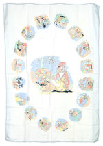 LULLABY LAND IRISH LINEN TABLECLOTH.