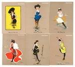 "TURKISH TROPHIES" HAMILTON KING GIRLS LARGE SIZE CARDS.