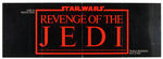 "STAR WARS REVENGE OF THE JEDI" 1982 PROMO FOLDER.