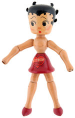 "BETTY BOOP" WOOD JOINTED FIGURE.
