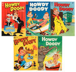 “HOWDY DOODY COMICS” COMIC BOOK LOT.