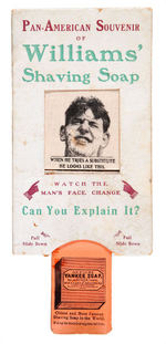 PAN-AM 1901 EXPO WILLIAMS SOAP MECHANICAL CARD.