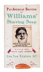 PAN-AM 1901 EXPO WILLIAMS SOAP MECHANICAL CARD.