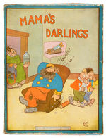 "MAMA'S DARLINGS" BOXED GAME WITH CAPTAIN AND THE KIDS-LIKE CHARACTERS.