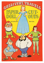 "GULLIVER'S TRAVELS PAPER DOLL CUT-OUTS" BOOK.