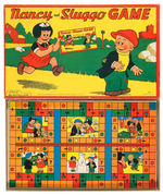 "NANCY AND SLUGGO GAME" W/INFINITY ART ON LID.