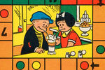 "NANCY AND SLUGGO GAME" W/INFINITY ART ON LID.