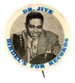 "DR. JIVE" FAMOUS 1950's NYC AREA BLACK DJ.