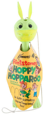 "FLINTSTONES HOPPY HOPPAROO" 1965 KENNER TOY.