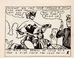 GOLDEN AGE COMIC BOOK HEROINE "BLACK CAT" 8-PAGER.