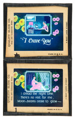 "I CRAVE YOU" THEATER SING-ALONG MUSICAL SLIDES BOXED SET.