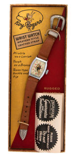 "ROY ROGERS" BOXED WRIST WATCH.