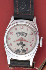 "HOPALONG CASSIDY WRIST WATCH" SMALL METAL CASE VARIETY BOXED.