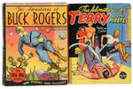 “THE ADVENTURES OF BUCK ROGERS/TERRY AND THE PIRATES” BIG BIG BOOK PAIR.