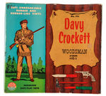 "DAVY CROCKETT WOODSMAN" BOXED WEAPONS SET.