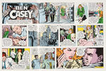 NEAL ADAMS “NEW! BEN CASEY SUNDAY PAGE” COMIC STRIP PROMO FOLDER.